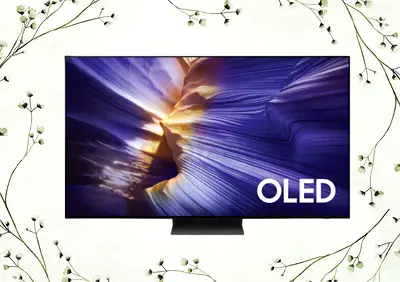 Samsung 48 Inch Class OLED S90F 120Hz (Up to 144Hz) 4K Samsung Vision AI Smart TV 2025 48S90F