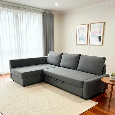 Ikea friheten sofa bed with storage like new