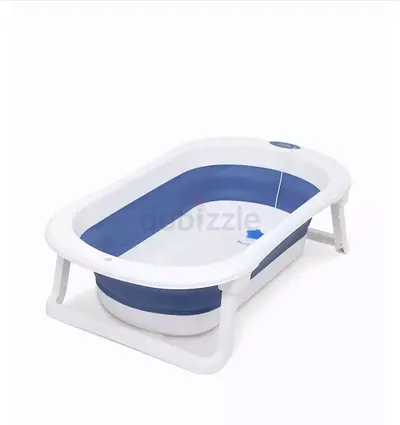Foldable Collapsible Baby Bath Tub - Portable Infant Bathtub