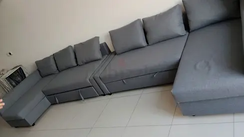 Ikea friheten l shape sofa store excellent condition