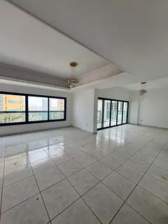 1 month free! Spacious 2BR + 2 living rooms + maid room in Al Majaz 2, first row on the lagoon. 3 ba