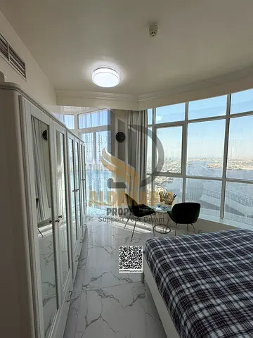 Excellent opportunity for living or investment in one of the most desirable residential towers. A spacious apartment with premium upgrades, modern fi