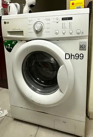 Used LG Front Load Washing Machine 7kg - Good Working Condition