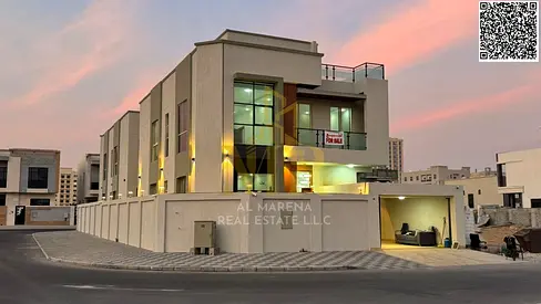 Luxury Villa for Sale in Al Yasmeen – Ajman | Freehold for All Nationalities + Bank Financing Avail