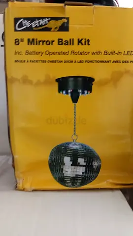 8 Mirror Ball Kit with Motorized Rotator (Used)