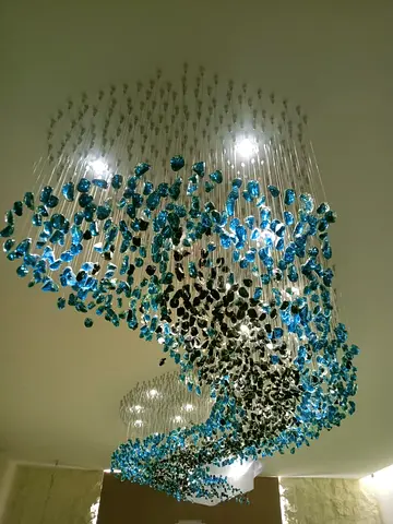 : Luxury Crystal Chandelier Light | Modern Hanging Ceiling Lamp