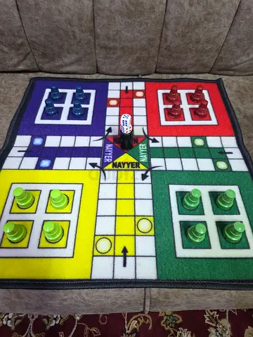 Ludo Game with Tokens - Complete Set (Foldable)