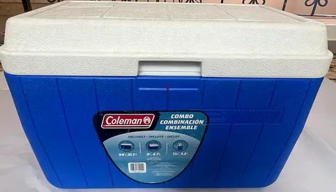 Coleman Blue Cooler 51 Liters