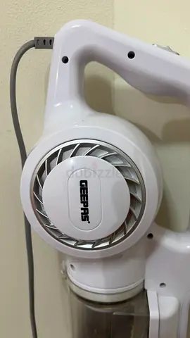 Geepas Handheld Corded Vacuum Cleaner - Lightweight, White