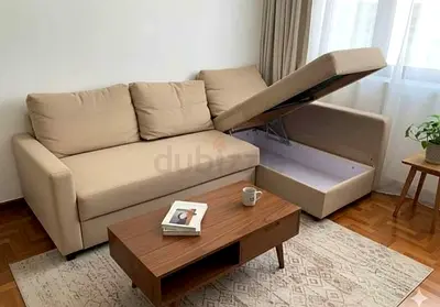 Ikea L shape sofa store cum bed and you
