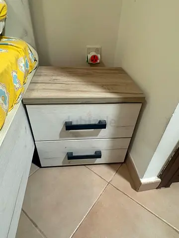 Bed and Side table