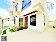 Villa for sale on the main street, ready to move in, in one of the most prestigious areas of Ajman.
