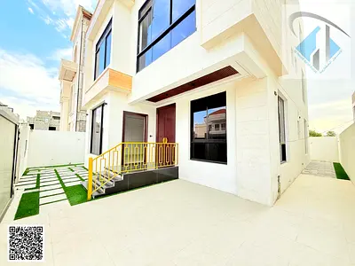 Villa for sale on the main street, ready to move in, in one of the most prestigious areas of Ajman.
