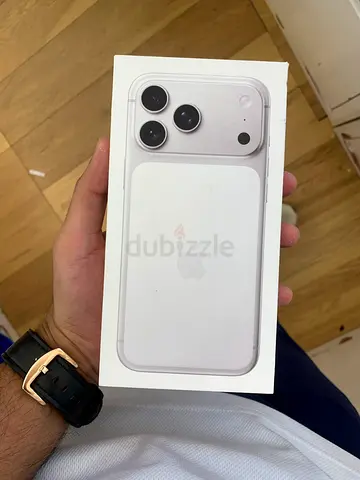 Iphone 17 pro max Silver 512GB UAE variant box packed