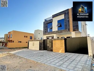 Best villa offer in Ajman with a roof terrace, transfer fees included, a majlis, two living rooms,
