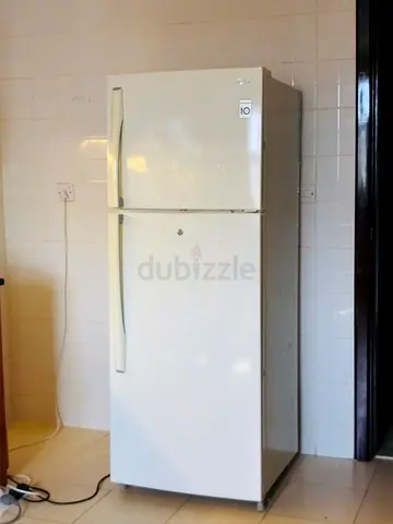 White Top-Freezer Refrigerator - Good Working Condition