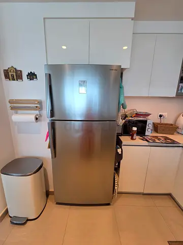 Samsung 2-Door Stainless Steel Fridge - Good Working Condition
