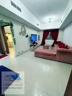 Furnished One-Bedroom Apartment for Annual Rent – ​​Al Nuaimiya 1 | Al Nuaimiya One Tower 🔥