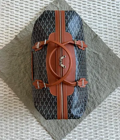 Goyard Bowling 55 Duffle bag