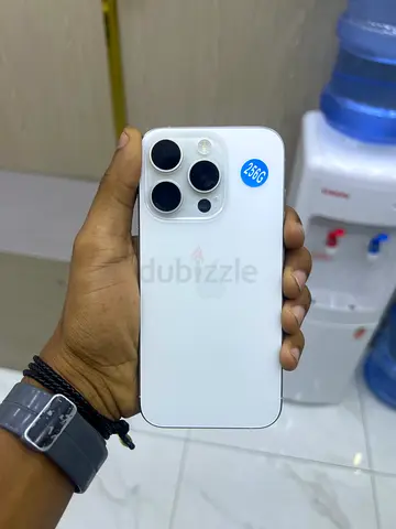 White Apple iPhone 15 pro 256GB, Good Condition
