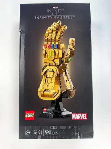 LEGO Marvel Infinity Gauntlet (76191) — 590 pcs, unopened box