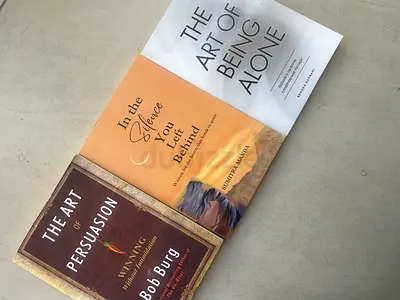 Self Growth Bundle – The Art of Being Alone, The Art of Persuasion  In the Silence You Left Behind