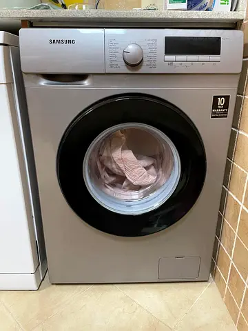Samsung Front Load Washing Machine - 7kg (Silver)