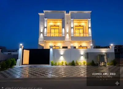 Brand New 5BR Master Villa for Rent in Al Helio 2 Ajman - Al Zahia Area - Near MBZ Road - Majlis & Maid Room - Luxury Finishing - 1st Tenant - Deals
