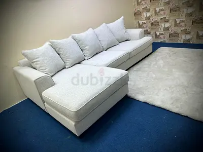 As perfect condition the one brand Kingston lshape sofa