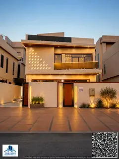 Luxury villa for sale in Al Helio 2 – Ajman, featuring a modern design and high-end finishes, stra