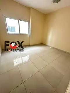 1BR Hall for Annual Rent in Al Rashidiya 1 | Master Room | Central AC | 2 Bathrooms | Near Ajman Cor