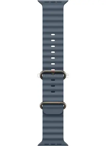 Apple Watch Ultra 3 GPS + Cellular 49mm Natural Titanium Case With Anchor Blue Ocean Band