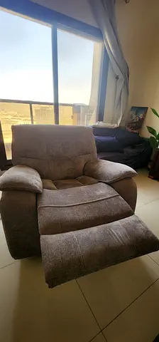Lazyboy-  RECLINER WITH SWIVEL AND ROCKING - GREY