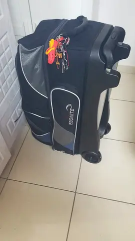 Ebonite Trolley wheeled 4 Ball bag with telescopic handle - good condition
