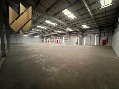A warehouse for rent in Al-Saja'a, suitable for light industrial activities and storage