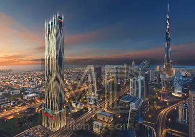 شقة بغرفتي نوم | بايز 102 بيزنس باي | مفروشة | إطلالات على وسط المدينة والقناة