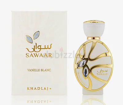Khadlaj Sawaar Vanille Blanc Perfume - Full Bottle with Box