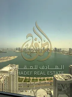 2Bedroom Apartment with Full Sea View for Rent in Al Majaz 3, Sharjah | 3 Bathrooms | Free Parking |