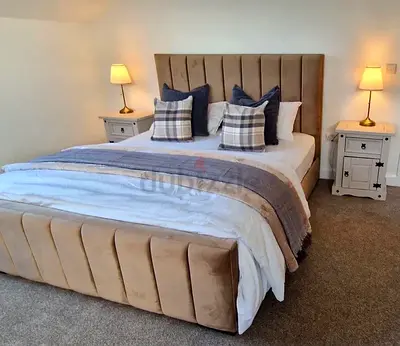 Brand New Luxury King Size Fully Custom Made Bedframe,Hydraulic Storage Can be Installed