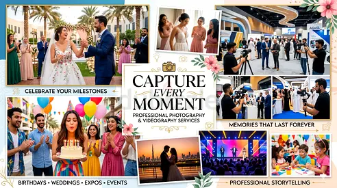 Modern Photography  Videography Services in Aljada 📸🎬