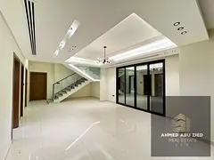 Independent villa in Al Zahya near Hamidiyah Park, 5 master rooms, 2 halls, maid room, plot 3014 sqf