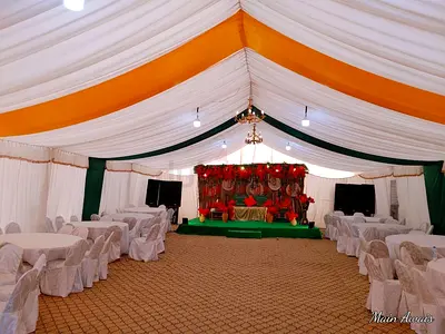 My own tents available for weddings, birthdays, corporate events  desert camps.  What I provide: -