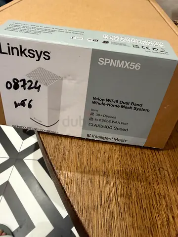 Linksys Velop MX56 Mesh Wi‑Fi Router (SPNIMX56) - Used