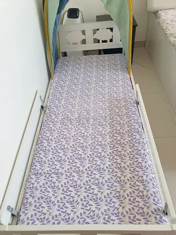 FREE IKEA Kids Bed with Mattress  Safety  top Accessories