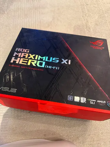 ROG Maximus XI Hero motherboard - Intel I9 9900K