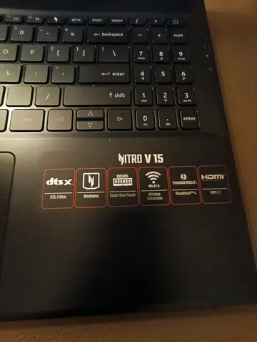Acer Nitro V 15 laptop, gaming series I9