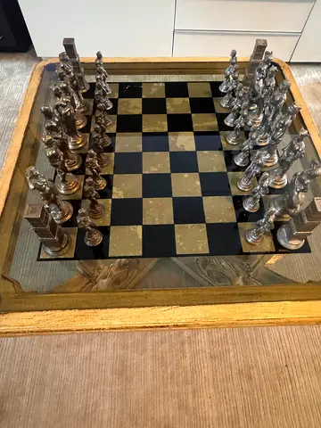 Vintage chess set