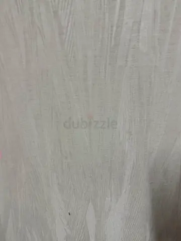 White wooden panel / board - light use, good condition