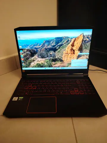 Acer Nitro gaming laptop i7 9th generation + Monitor for sale