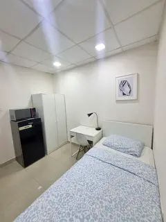 Mini Studio Room with attached washroom, MALE Professionals Only -JVC- Aed 2,900 PM Incl all bills.